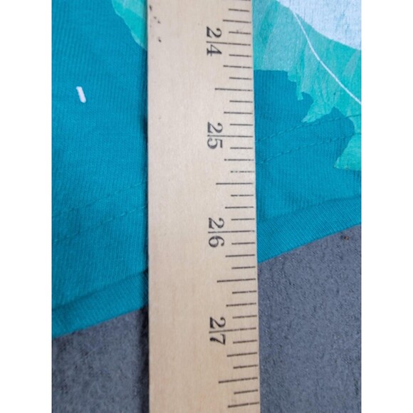 Star Wars Spirit Jersey Shirt Mens Medium Teal Rebel Leader Force Graphic Disney - Picture 11 of 12